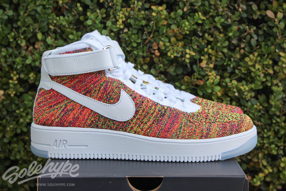 Multicolor Nike Air Force 1 Flyknit 817420-700 (5)
