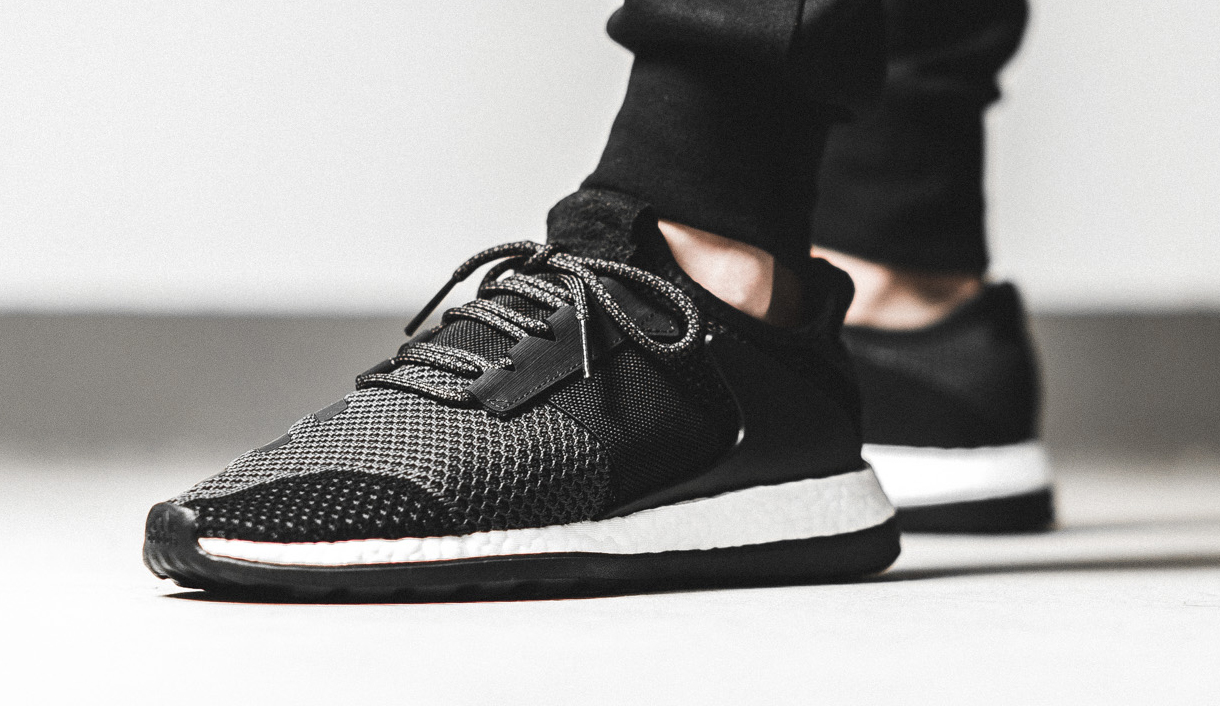 Adidas Consortium Ado Pure Boost Black On-feet