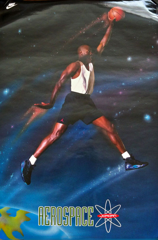 Michael Jordan &#x27;Aerospace&#x27; Nike Air Jordan Poster (1993)