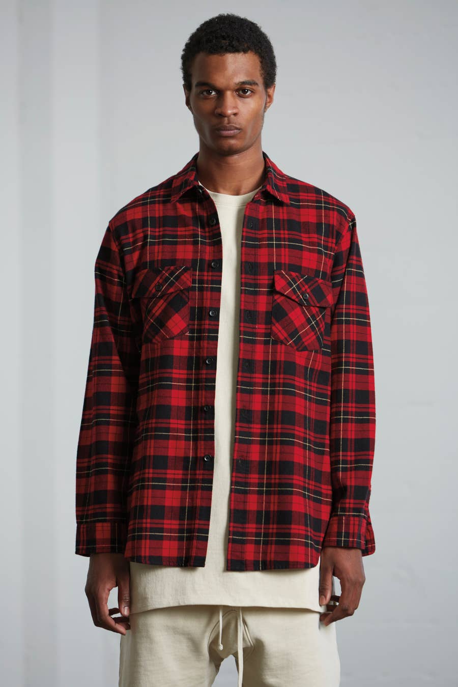 fear of god red flannel