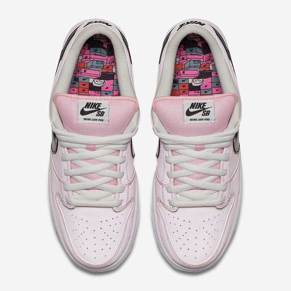 Pink Box Nike SB Dunk 833474-601 Top
