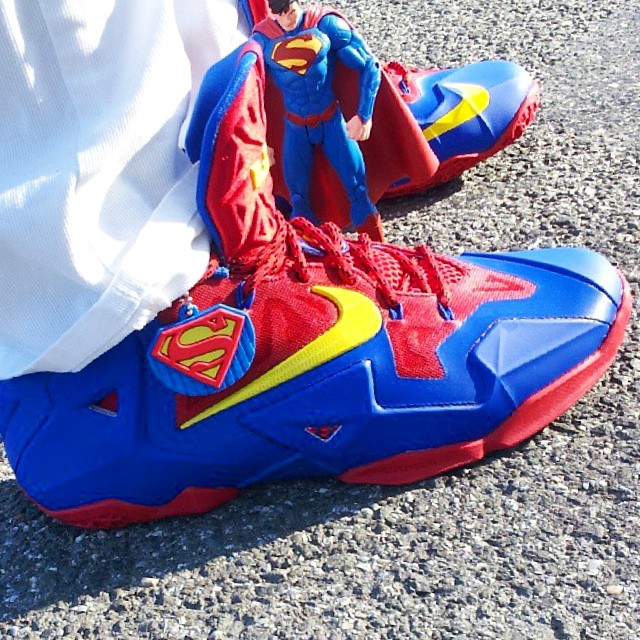 Nike iD LeBron XI 11 Superman