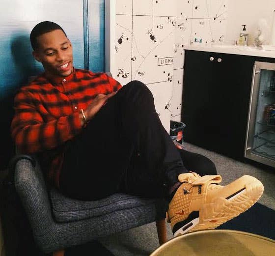 Victor Cruz Debuts the Nike Air Trainer Cruz in Wheat