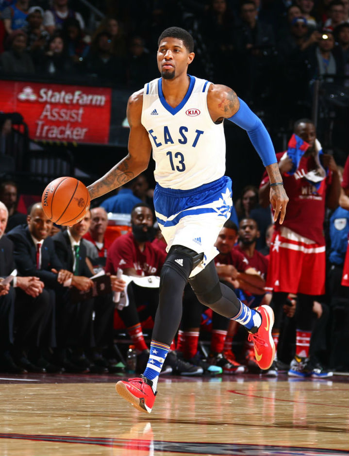 Paul George Wearing the Nike HyperLive (1)