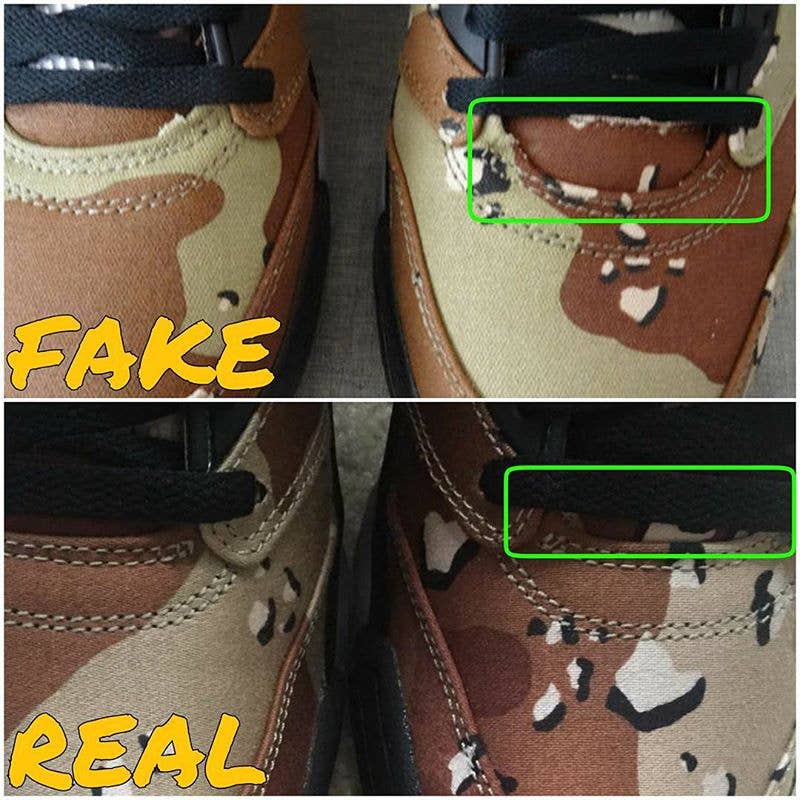 How To Tell If Your 'White' Supreme Air Jordan 5s Are Real or Fake