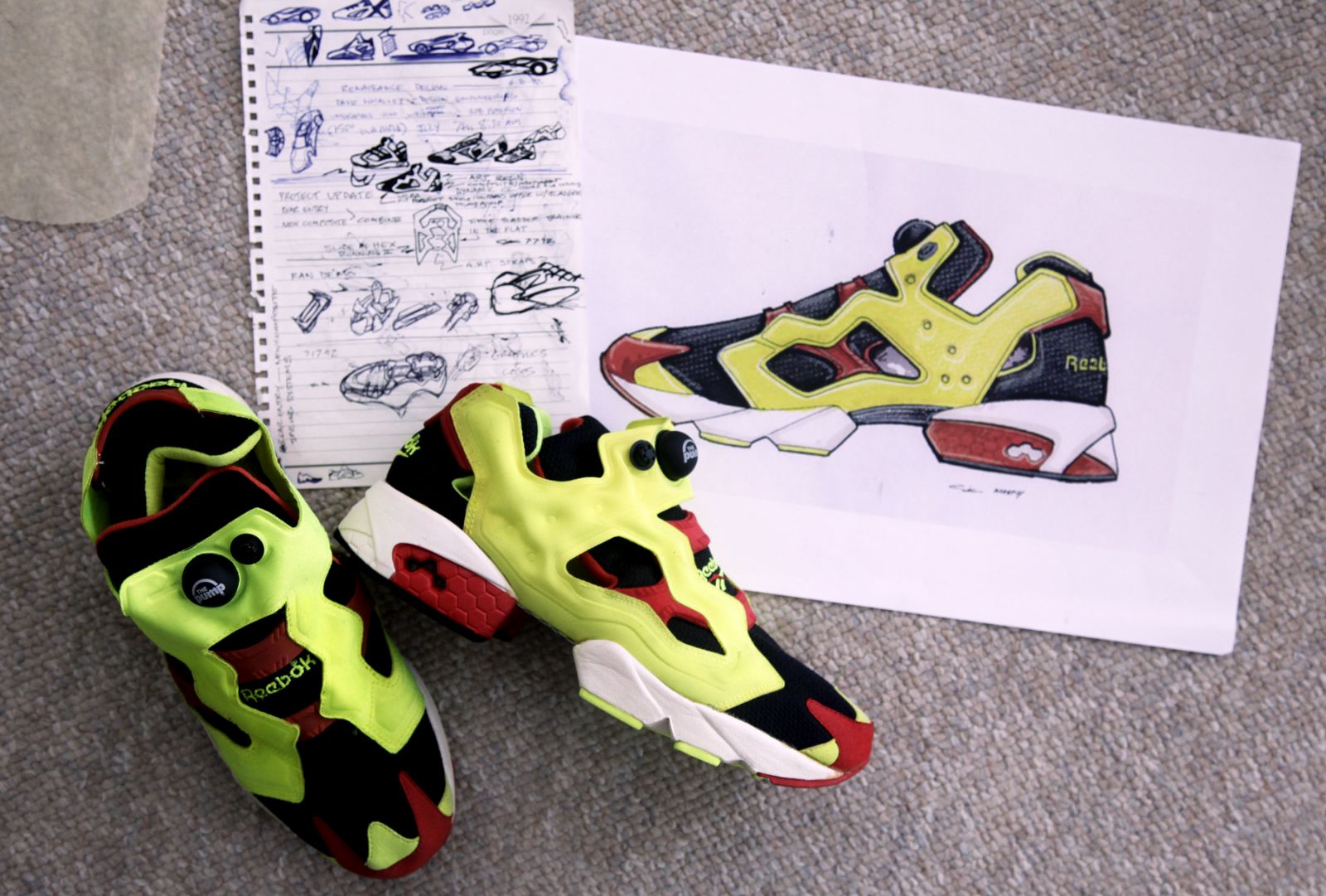 The Oral History of the Reebok Instapump Fury with Designer Steven