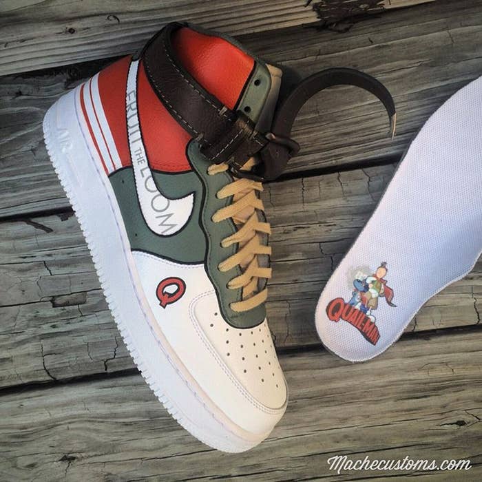 Doug Quailman Nike Air Force 1 Custom Sneakers