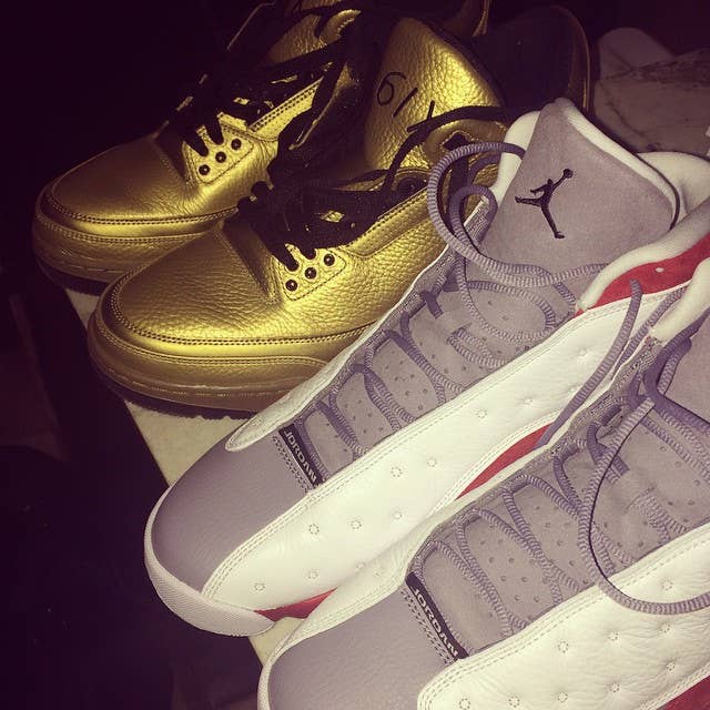 Drake x Air Jordan III 3 Gold OVO