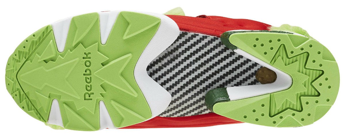 Reebok Instapump Fury Grinch Release Date Sole BD4758