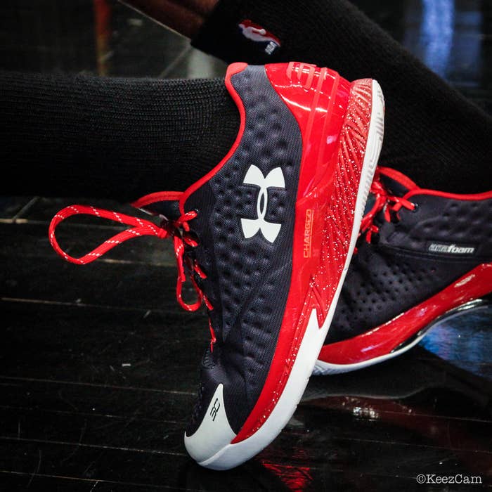 Kent Bazemore&#x27;s Under Armour Curry One Low PE (1)