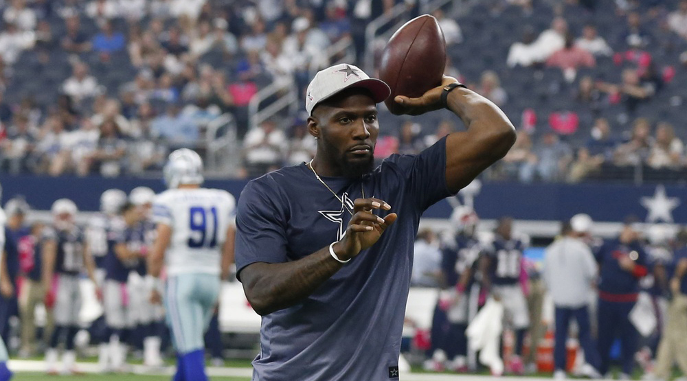 Dez Bryant Unveils New Jordan Brand Cleats - Pistols Firing