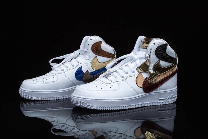 Nike Air Force 1 Misplaced Checks by The Shoe Surgeon