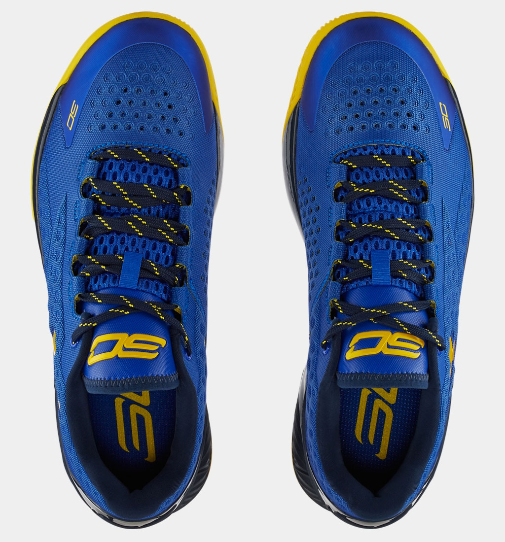 Under Armour Curry One Low Warriors Release Date 1269048-400 (4)