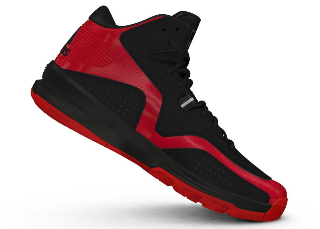 adidas D Howard 6 Black/Red (5)