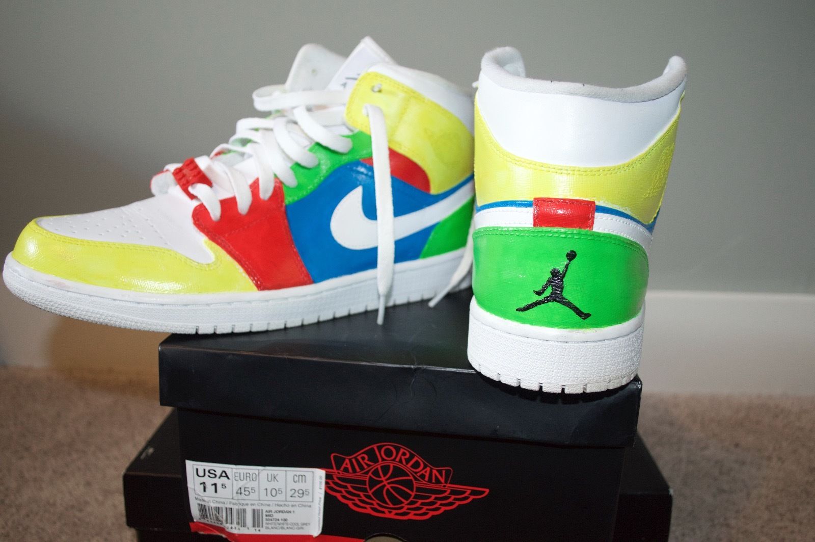 Custom Jordan 10/1's  Custom jordans, Jordans sneakers, Sneakers nike