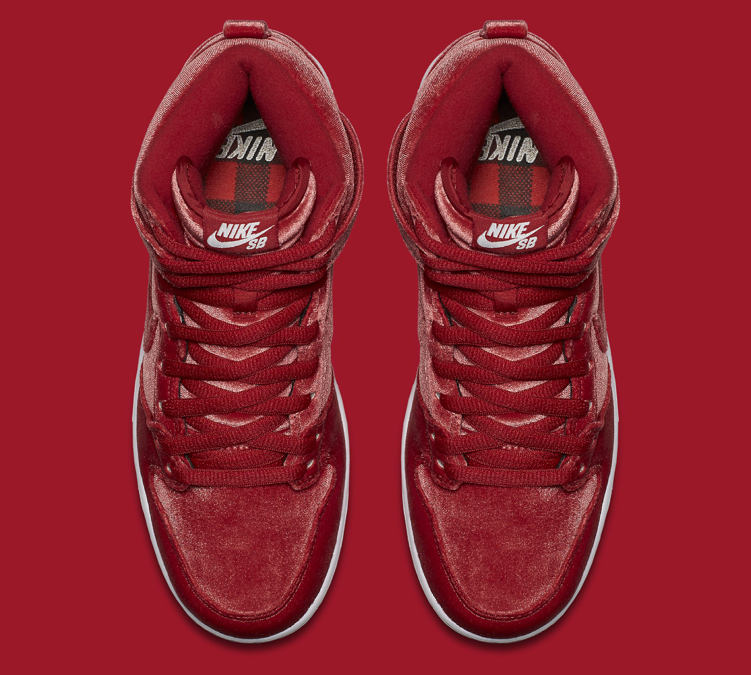 Nike SB Dunk Red Velvet 313171-661 Top