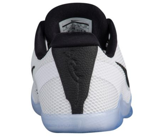 Nike Kobe 11 White Black Ice Heel