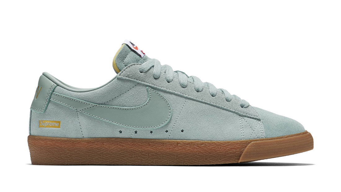 Nike SB Blazer Low GT x Supreme Cannon Sole Collector Release Date Roundup