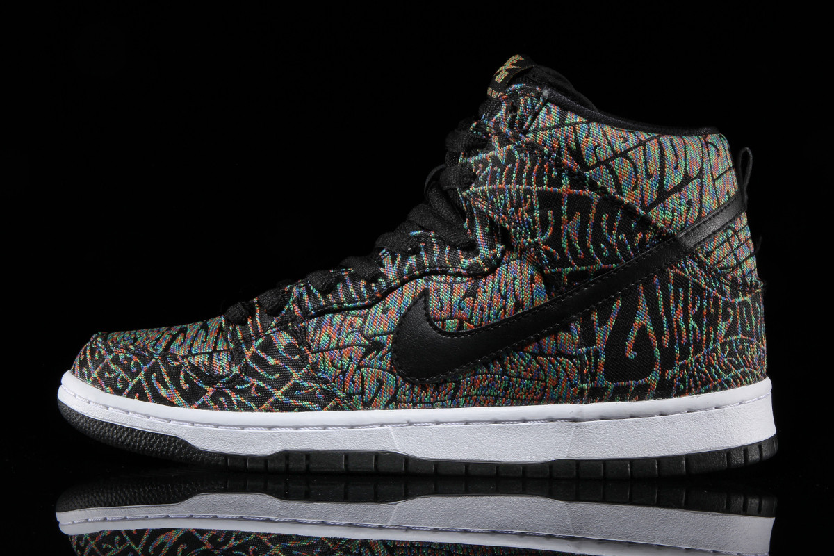 Nike SB Dunk High Psychedelic Concert Poster Profile