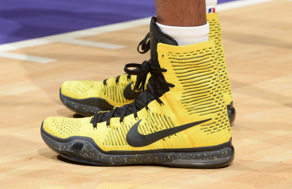 Kobe 10 store elite yellow