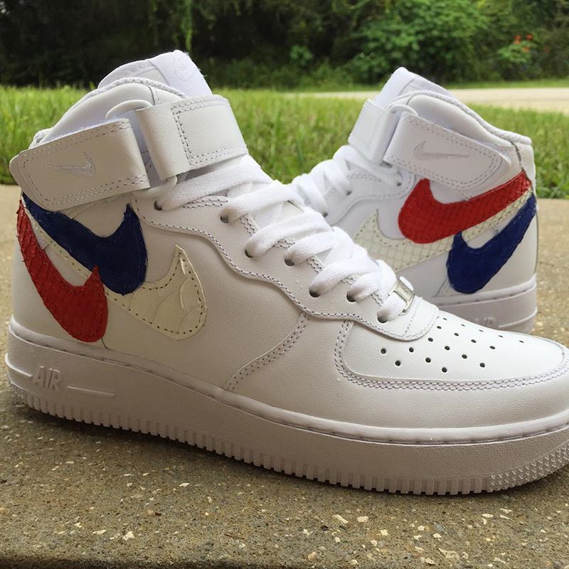 Nike Air Force 1 Misplaced Checks by Big A Customs (1)