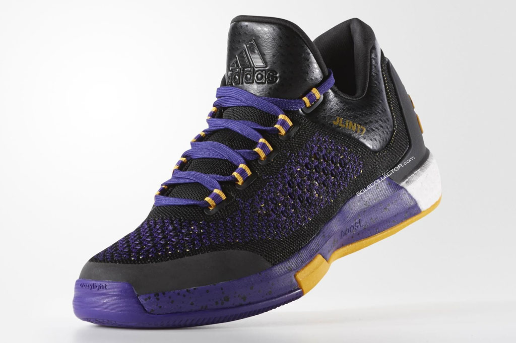 Jeremy Lin&#x27;s adidas Crazylight Boost 2015 Lakers PE (4)