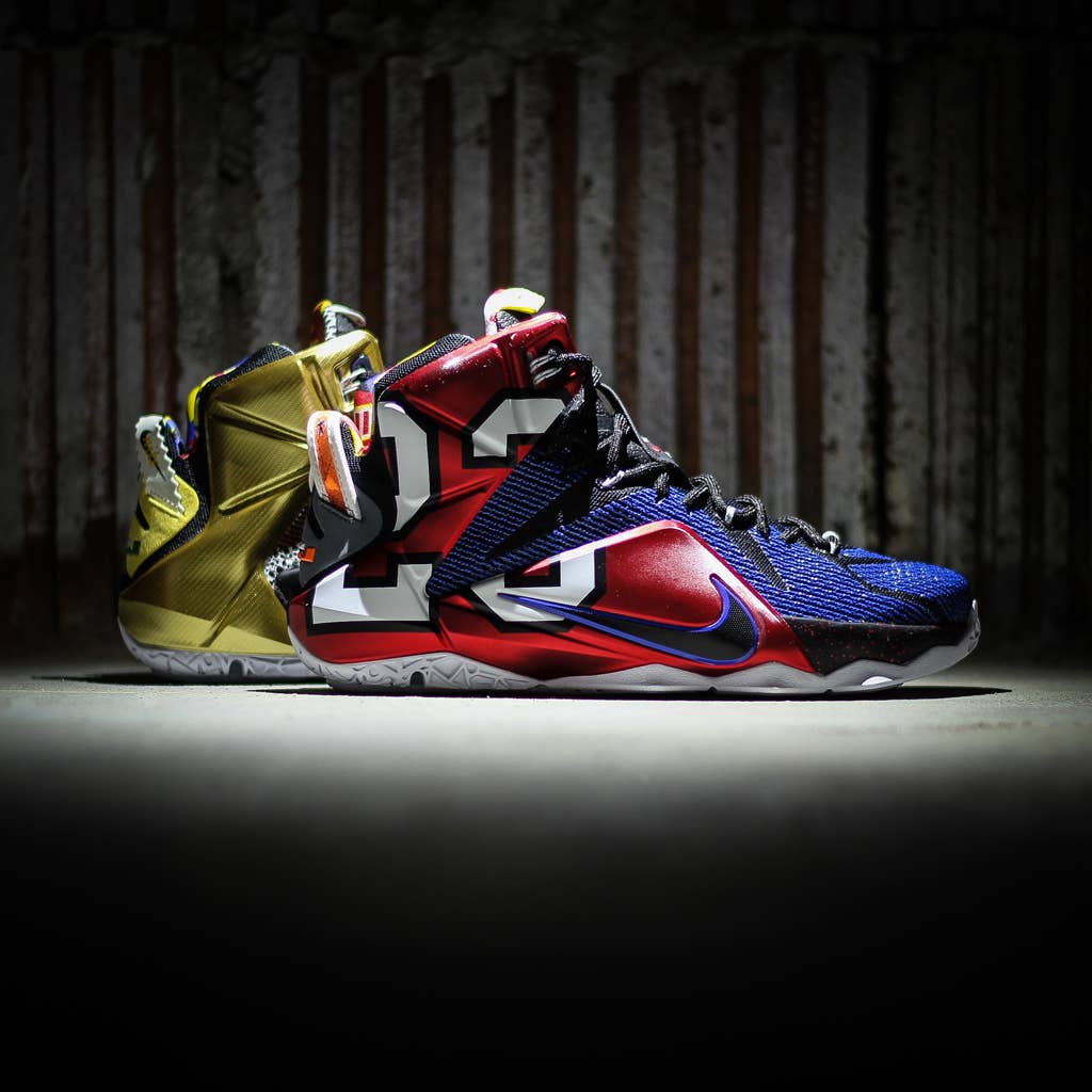 Nike iD LeBron 12  Lebron james shoes, Lebron shoes, Rare sneakers