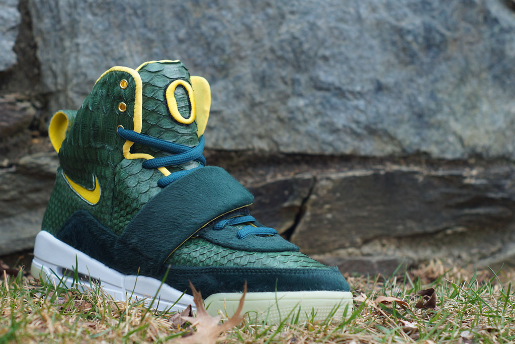 Nike Air Yeezy &#x27;Oregon&#x27; by JBF Customs