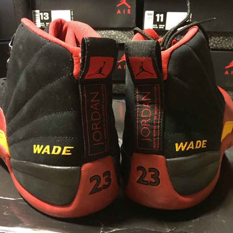Dwyane Wade Air Jordan 12 Miami Heat PE (2009)