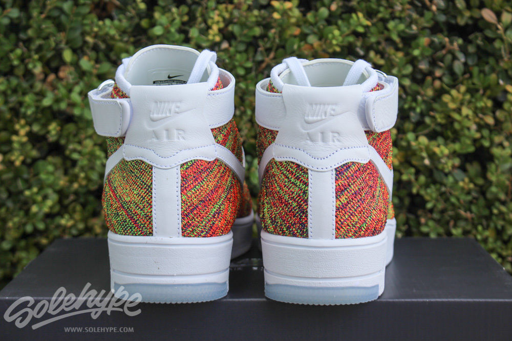 Multicolor Nike Air Force 1 Flyknit 817420-700 (7)