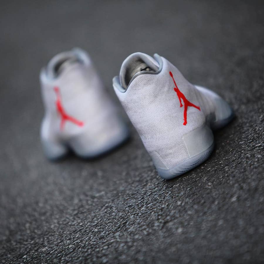 red and white jordans 29