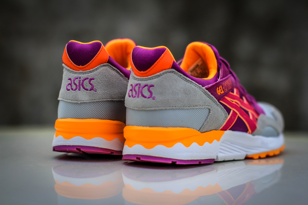 Asics gel lyte v hotsell purple orange