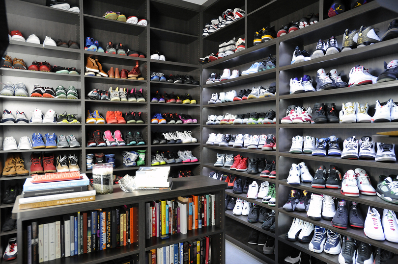 Andre Iguodala&#x27;s Sneaker closet (2)