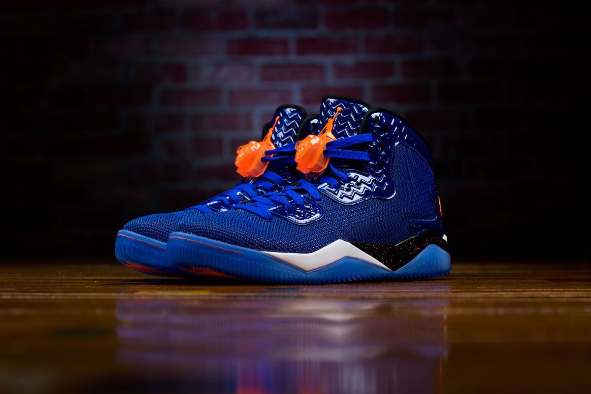 Jordan shoes outlet blue and orange