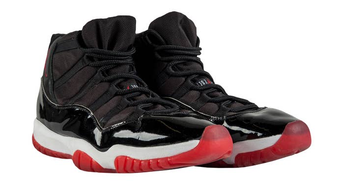 Signed 'Bred' Air Jordan 11s Michael Jordan Wore in the 1996 Finals Are Up  for Auction