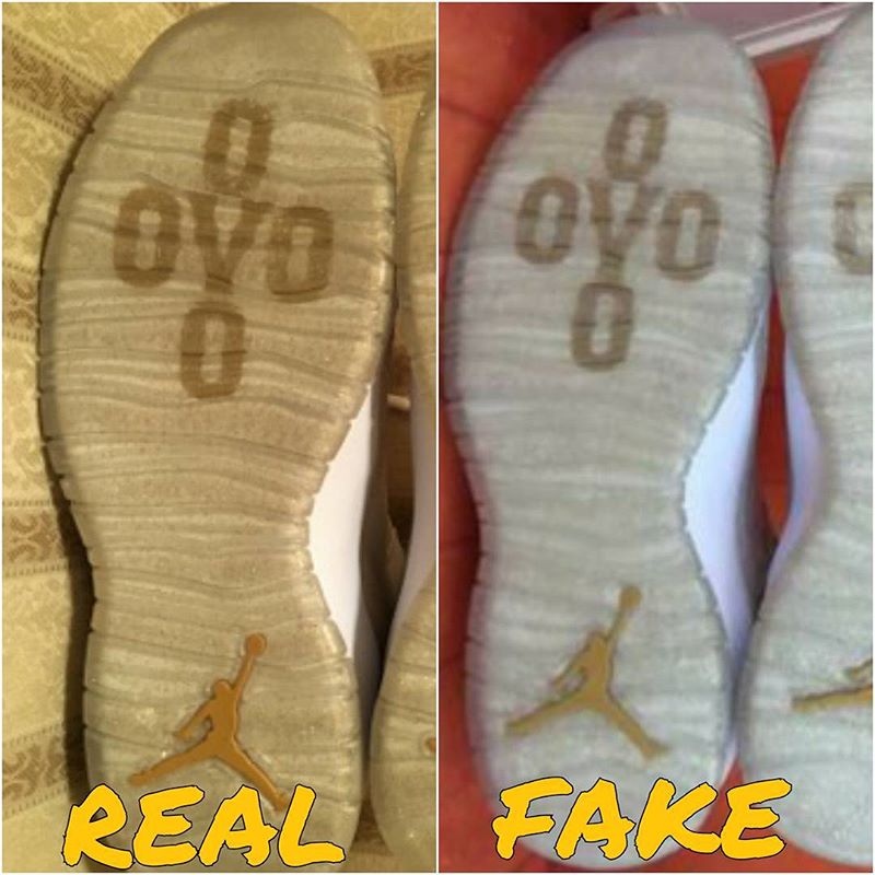 Air Jordan 10 OVO Legit Check Real Fake (6)