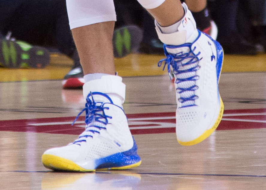 Stephen Curry wearing the Under Armour Curry One (3)