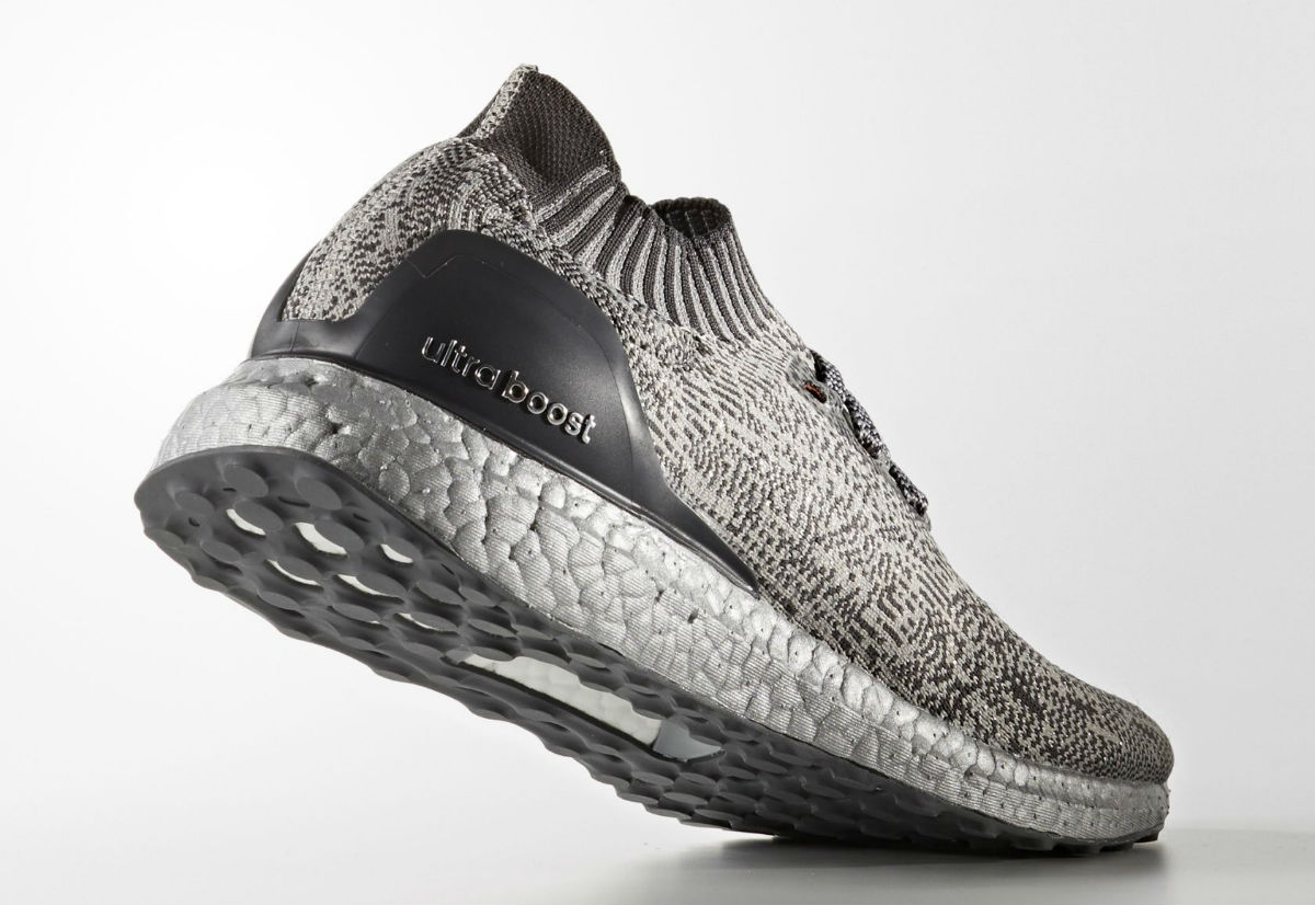 Adidas Ultra Boost Uncaged Metallic Silver Lateral BA7997