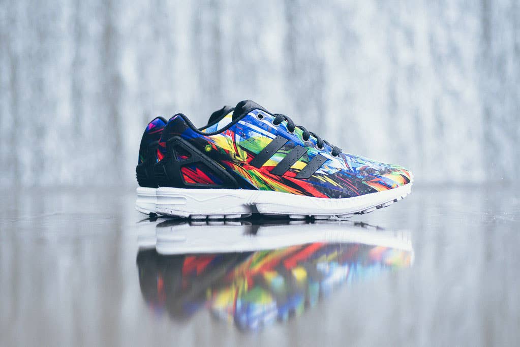 nyhed rolige Skov This adidas ZX Flux Is Printed in Wild Colors | Complex