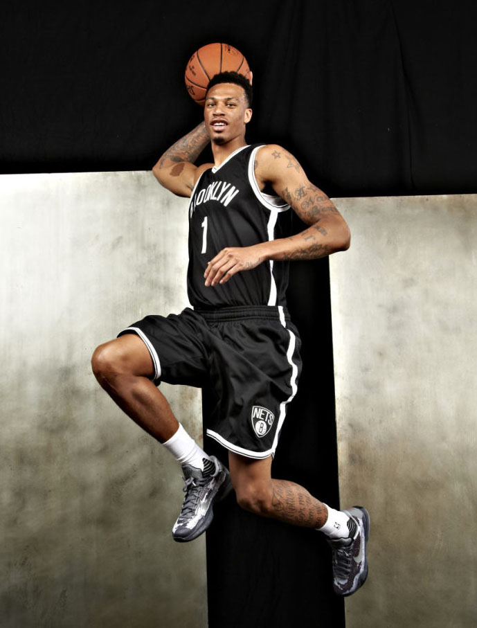 Chris McCullough wearing the &#x27;Pain&#x27; Nike Kobe 10