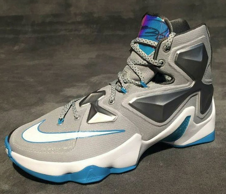 Nike LeBron 13 Grey Silver Blue
