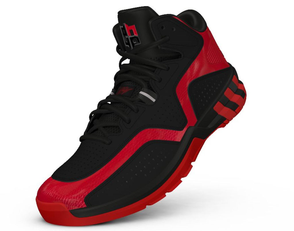 adidas D Howard 6 Black/Red (4)