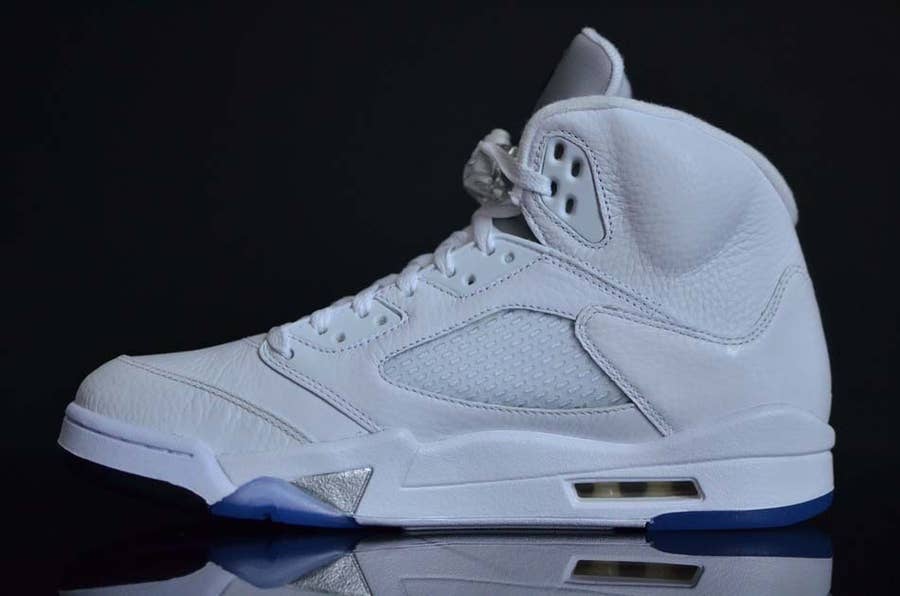 Jordan 5 Retro Metallic White 2015