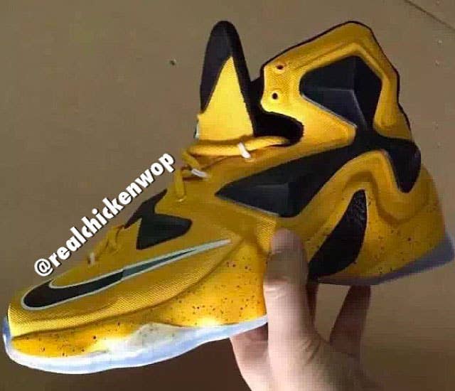 Nike LeBron 13 Taxi Yellow/Black