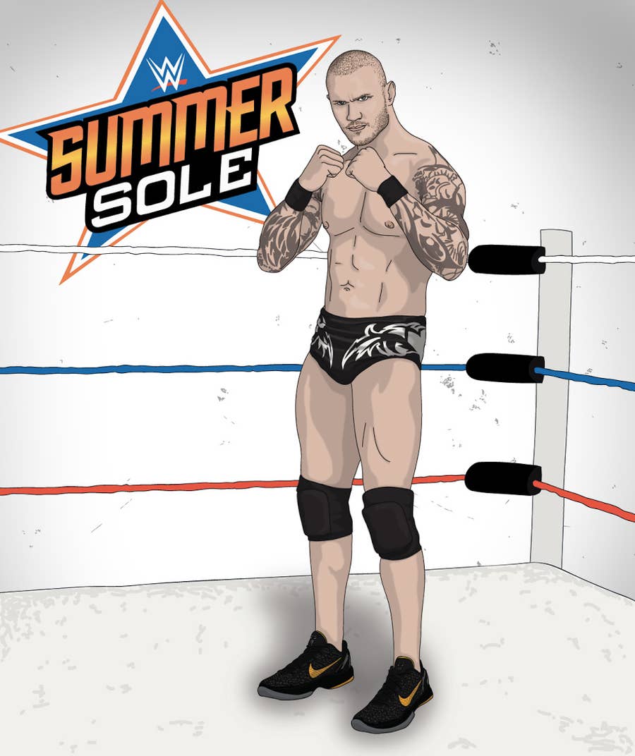 SummerSole: What WWE Wrestlers Would Look Like in Hyped Sneakers | Complex