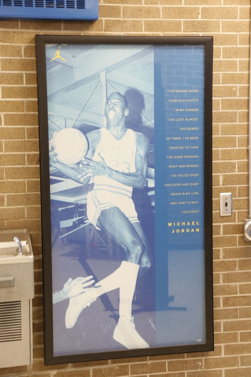 Michael Jordan's footsteps no longer echo in Laney's old gym