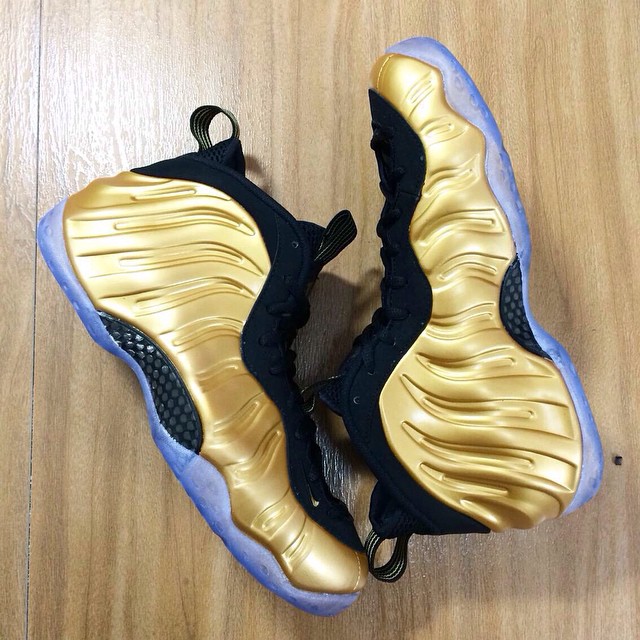 Nike Air Foamposite One Gold (1)