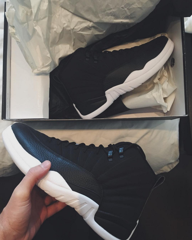 Jordan 12 psny on on sale feet