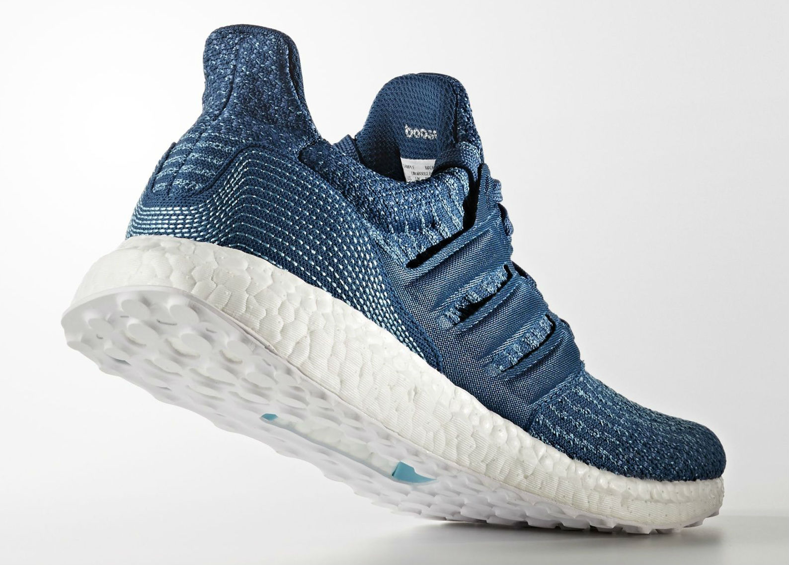 Parley x adidas Ultra Boost Blue Men&#x27;s Lateral BB4762