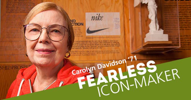 Carolyn Davidson Nike Swoosh